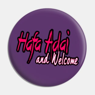 Hafa Adai and Welcome! Pin