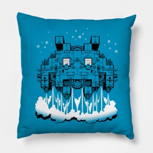 Interloper From Beyond The Heavens Pillow