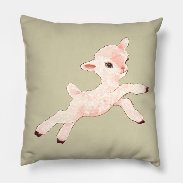 Coquette Lamb Pillow by Mary Rose 73744