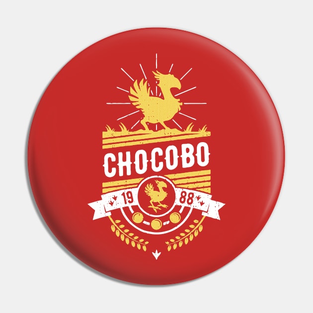 chocobo Pin by wonggendengtenan