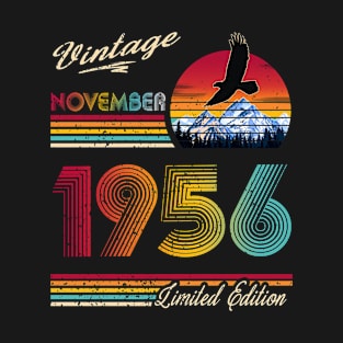 November 1956 Birthday T-Shirt