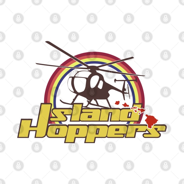 Magnum's Island Hoppers (for light coloured backgrounds) by BeyondGraphic