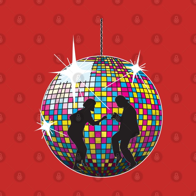 Disco Ball Dancers by Vector-Market