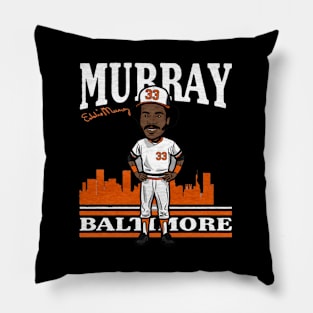 eddie murray toon Pillow