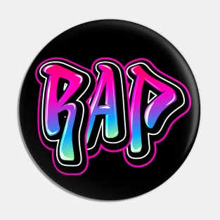 Rap Graffiti Pin