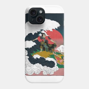 surfing samurai Phone Case