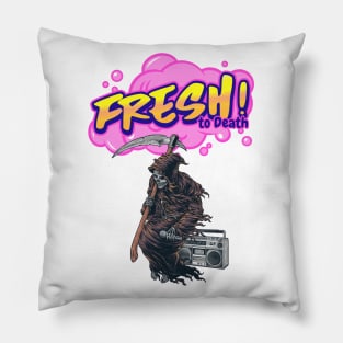 Fresh to Death, Hip Hop Grim Reaper Pillow