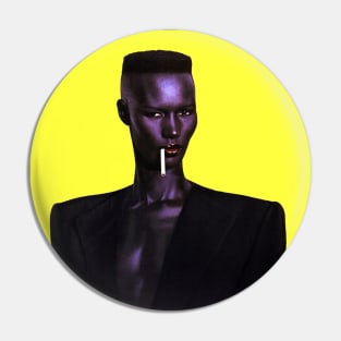 Grace Jones Nightclubbing Pin