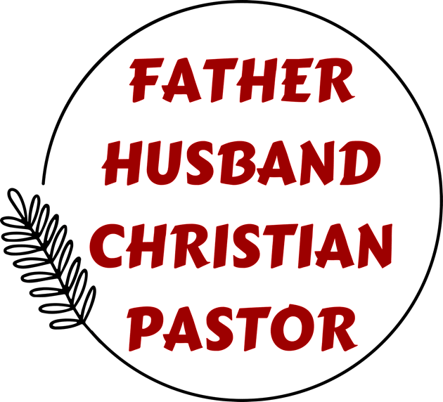 Father Husband Christian Pastor Kids T-Shirt by All Things Gospel