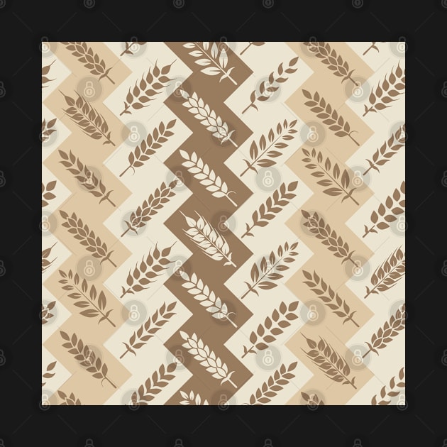 Wheat Chevrons 1 by implexity