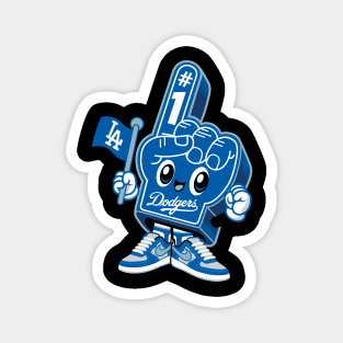 Mr. Dodger Foam Finger Magnet