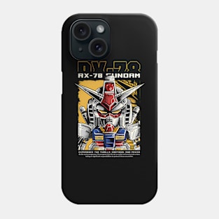 Gundam Rx78 Artwork Phone Case