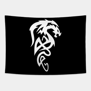 Tribal Dragon Design Tapestry