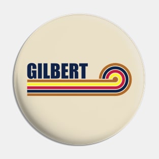 Gilbert Arizona horizontal sunset Pin