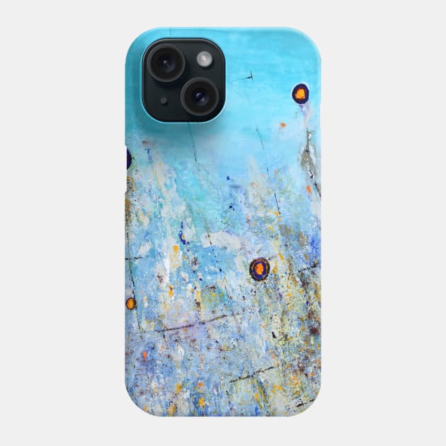 Pollination.....Acrylic Based Mixed Media Phone Case by RealZeal