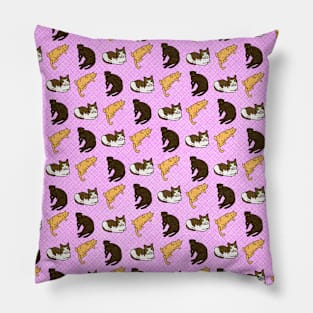 Smitten Kittens Pillow