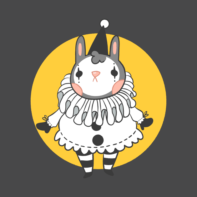 Pierrot Bunny by kasumiblu