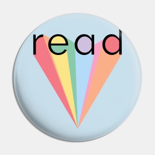 Rainbow Read x Prudence and the Crow Pin