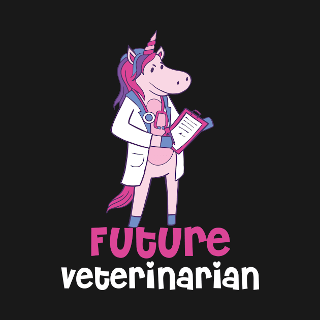 Future Veterinarian Funny Veterinarian Gift by CatRobot