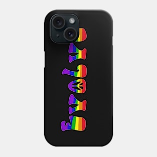 Evolve Rainbow Stripes Phone Case