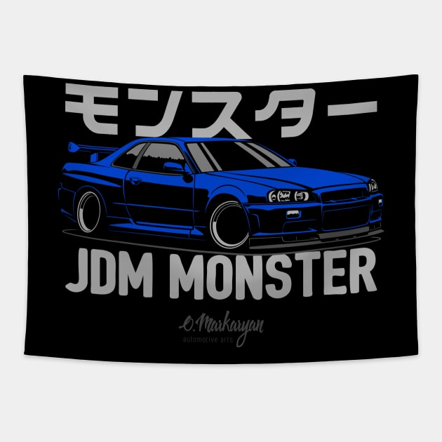 JDM monster Tapestry by Markaryan