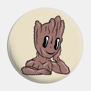 Squiggly groot Pin