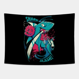 Shark Slash Tapestry