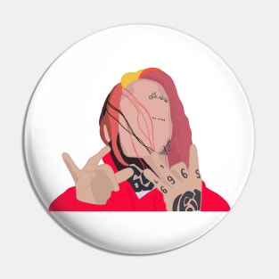 6ix9ine sixnine design Pin