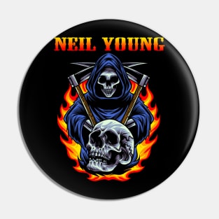 NEIL YOUNG. BAND Pin