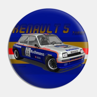 Renault 5 Turbo Group B Pin