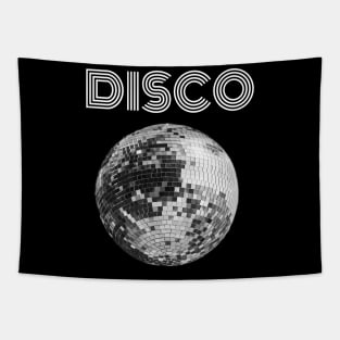 Black And White Disco Tapestry