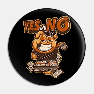 yes or no Pin