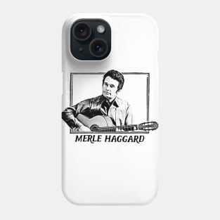 Merle Haggard \/\/ Retro Country Music Fan Design Phone Case