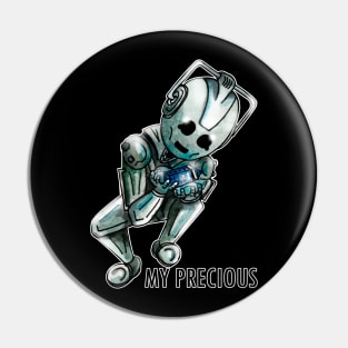 Baby Cyberman: my precious Tardis Pin