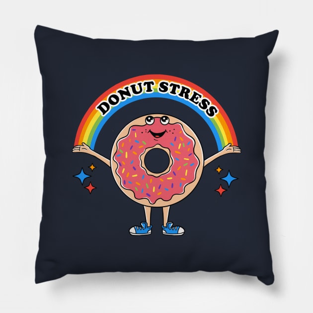 Donut Stress Pillow by coffeeman