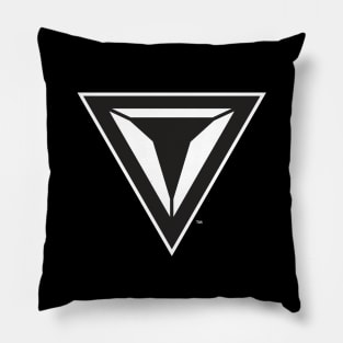 Mysterious T logo shirt Pillow
