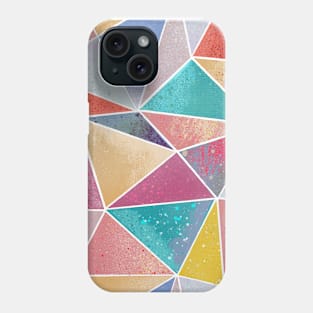 Geometric Triangles Design Phone Case