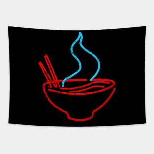 Noodle Food Symbol Tapestry