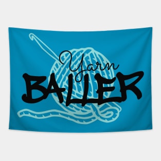 Yarn Baller, Crochet Tapestry