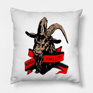 Black Phillip t-shirt Pillow