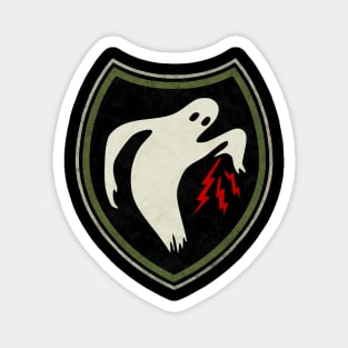 Ghost Army Distressed Patch Magnet