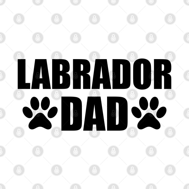 Labrador Dad by KC Happy Shop