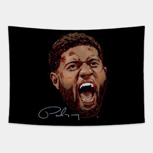 Paul George Los Angeles C Scream Tapestry