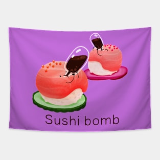 Sushi Bomb Tapestry