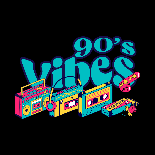 Vintage 90's Vibes Retro by BuddyShop