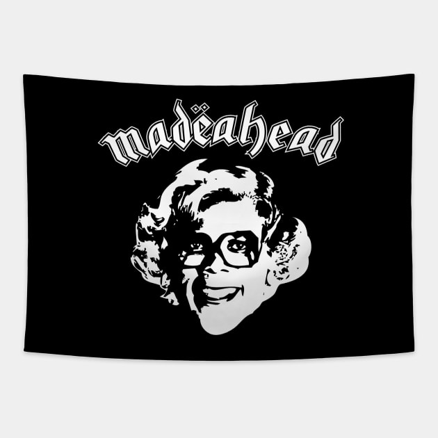 Madëahead Tapestry by TJ_Wiggles