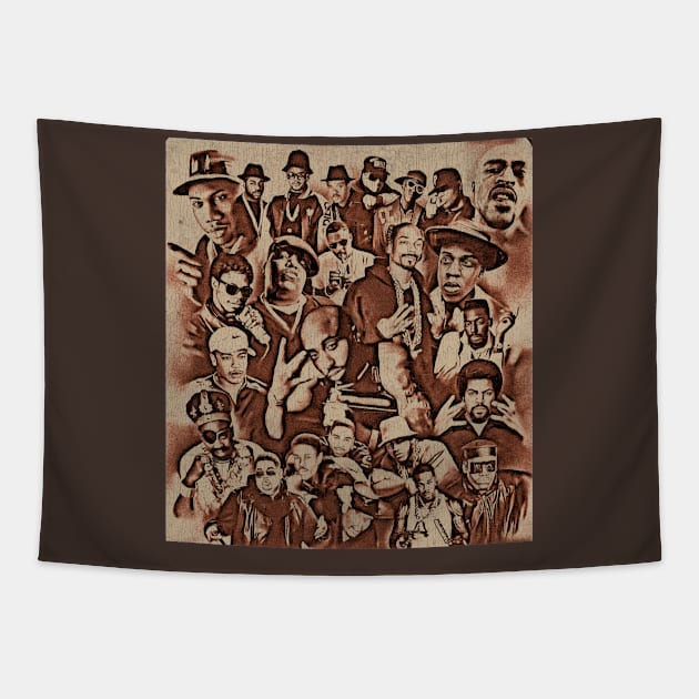 Ultimate Rapper Legend Tapestry by LADIES TRIPER