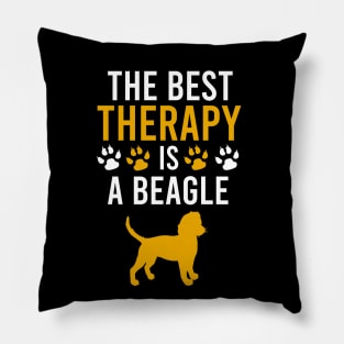 The best therapy is a beagle Pillow