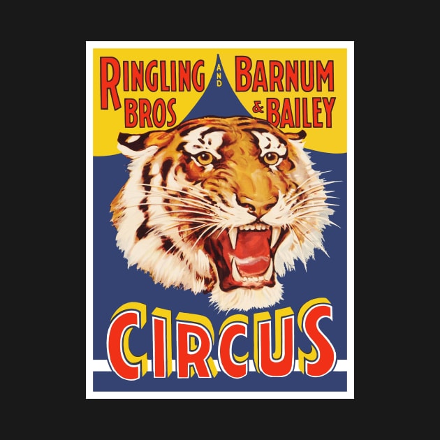 Vintage Circus Poster by RockettGraph1cs