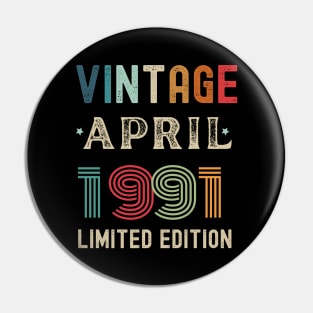 April Birthday Gift Pin